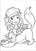 coloring page Holly Hobbie